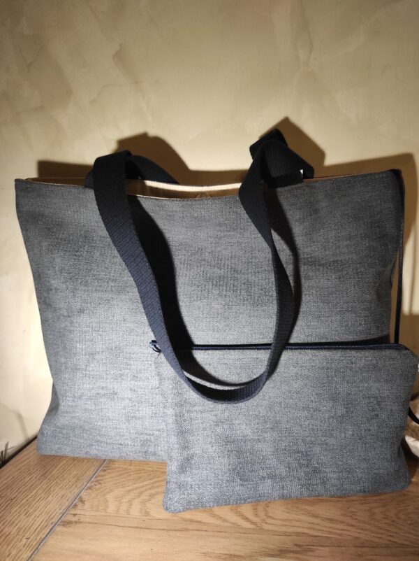 Sac cabas et sa pochette – Image 3